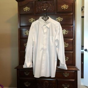 Men's White French Cuff shirt